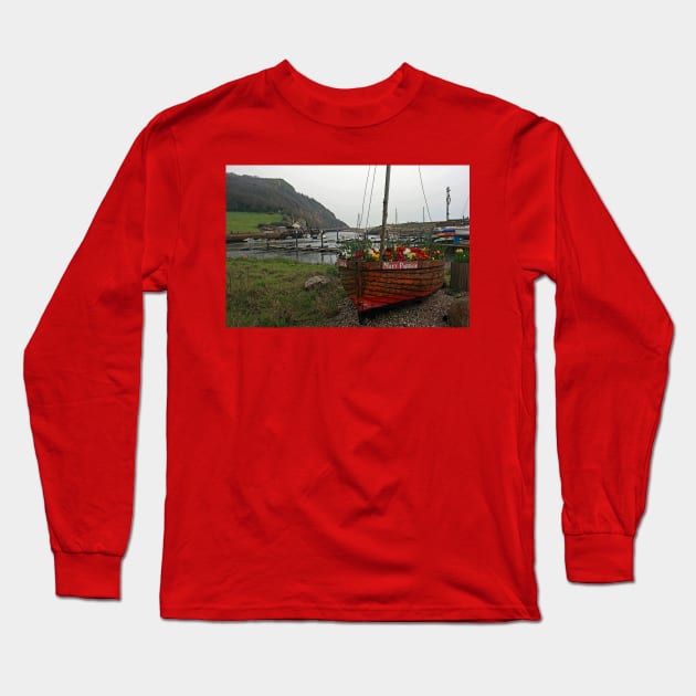 Jolly Holiday, Axmouth, March 2021 Long Sleeve T-Shirt by RedHillDigital